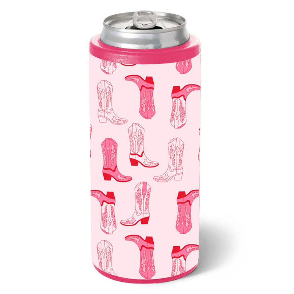 Western Boots Metal Can Cooler