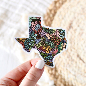 Texas State Floral Sticker