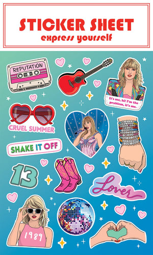 Swiftie Sticker Sheet