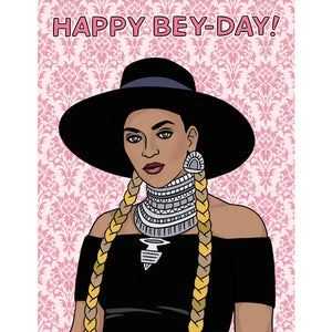 Happy Bey-Day Birthday Card
