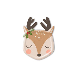 Reindeer Shaped Paper Plate
