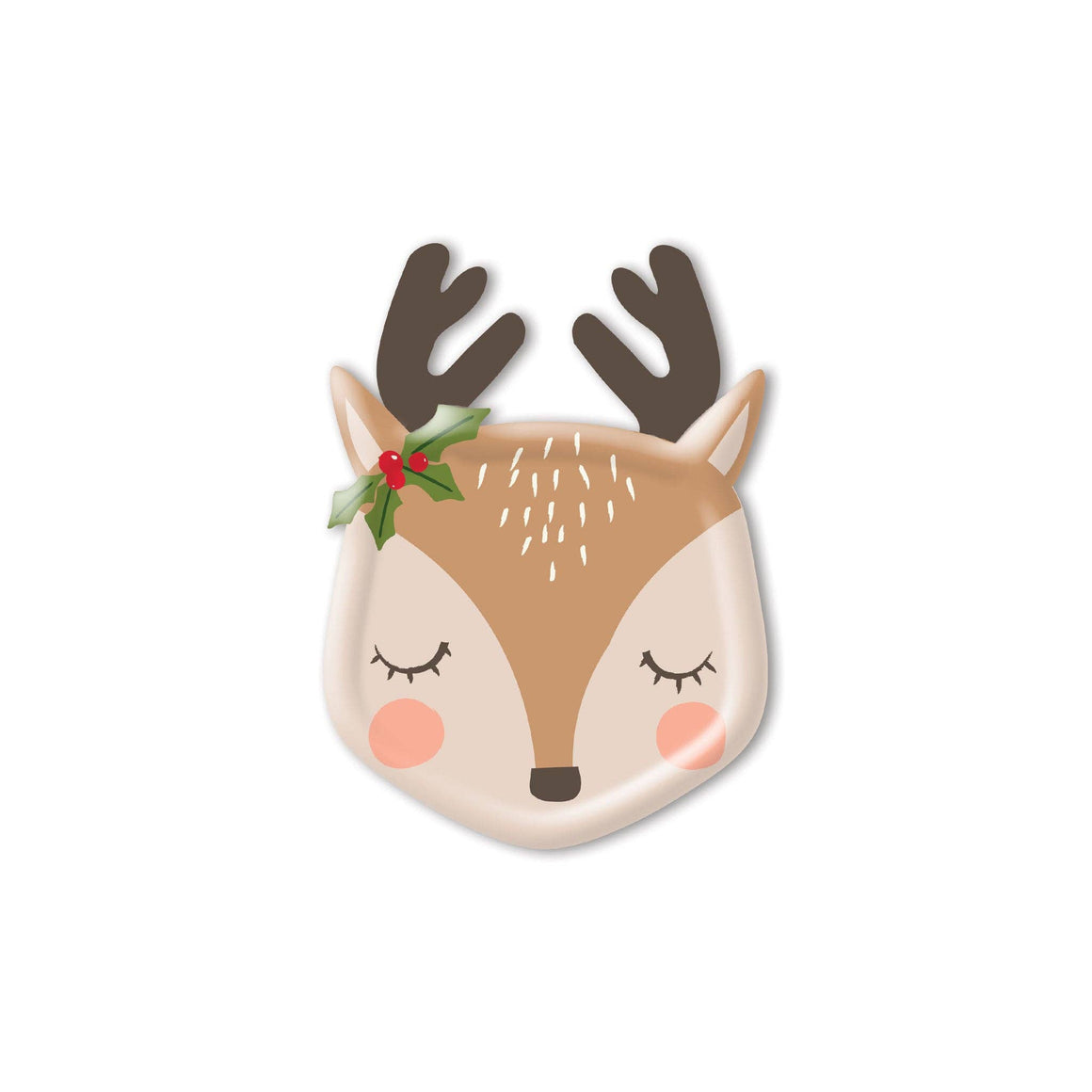 Reindeer Shaped Paper Plate