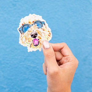 Goldendoodle Sticker