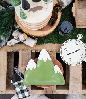 Mountain Shaped Plate