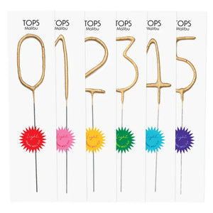 Sparkler Number Candles