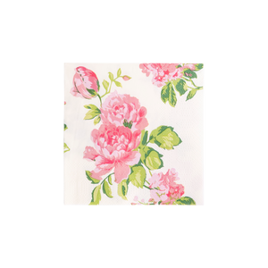 Pink Floral Paper Napkins