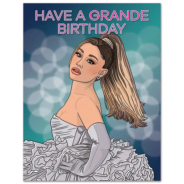 Have a Grande Birthday Card