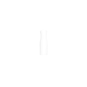 White Silicone Straw Tip