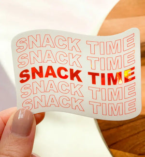 Snack Time Sticker