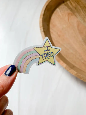 I Tried Sticker