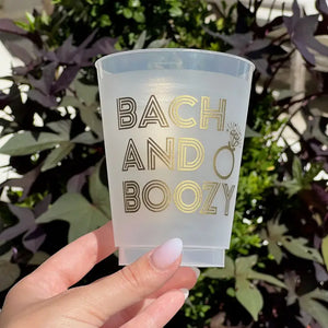 Bach & Boozy Reusable Cups | Set of 10