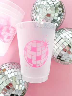 Disco Ball Reusable Cups | Set of 6