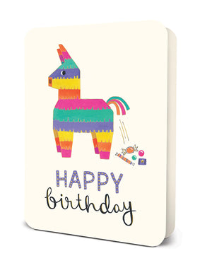 Piñata Birthday Card