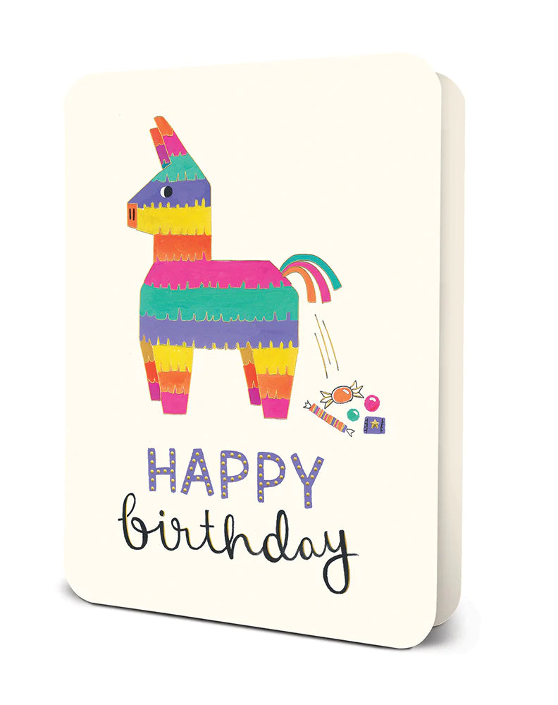 Piñata Birthday Card