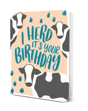 Herd it's Your Bday Card