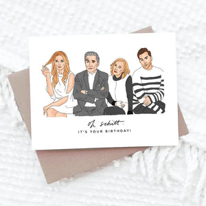 Schitt Birthday Card