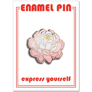 Peony Enamel Pin