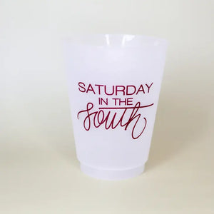 Saturday in the South Reusable Cups | Set of 8