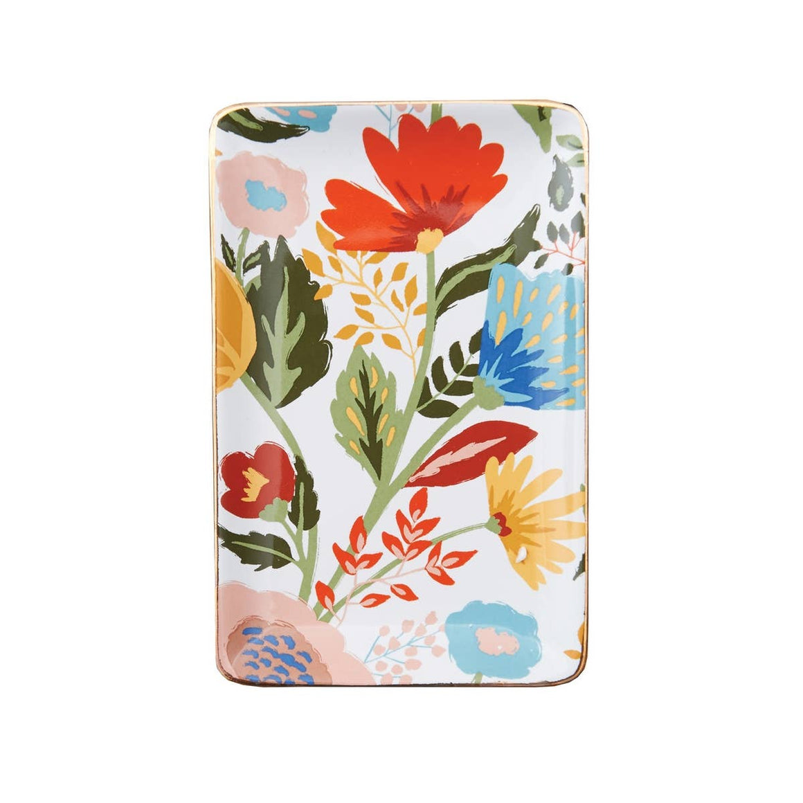 Floral Trinket Tray