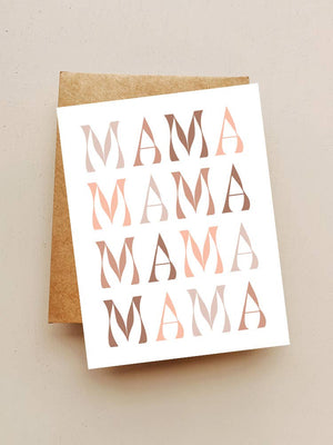 MAMA Mother's Day Card