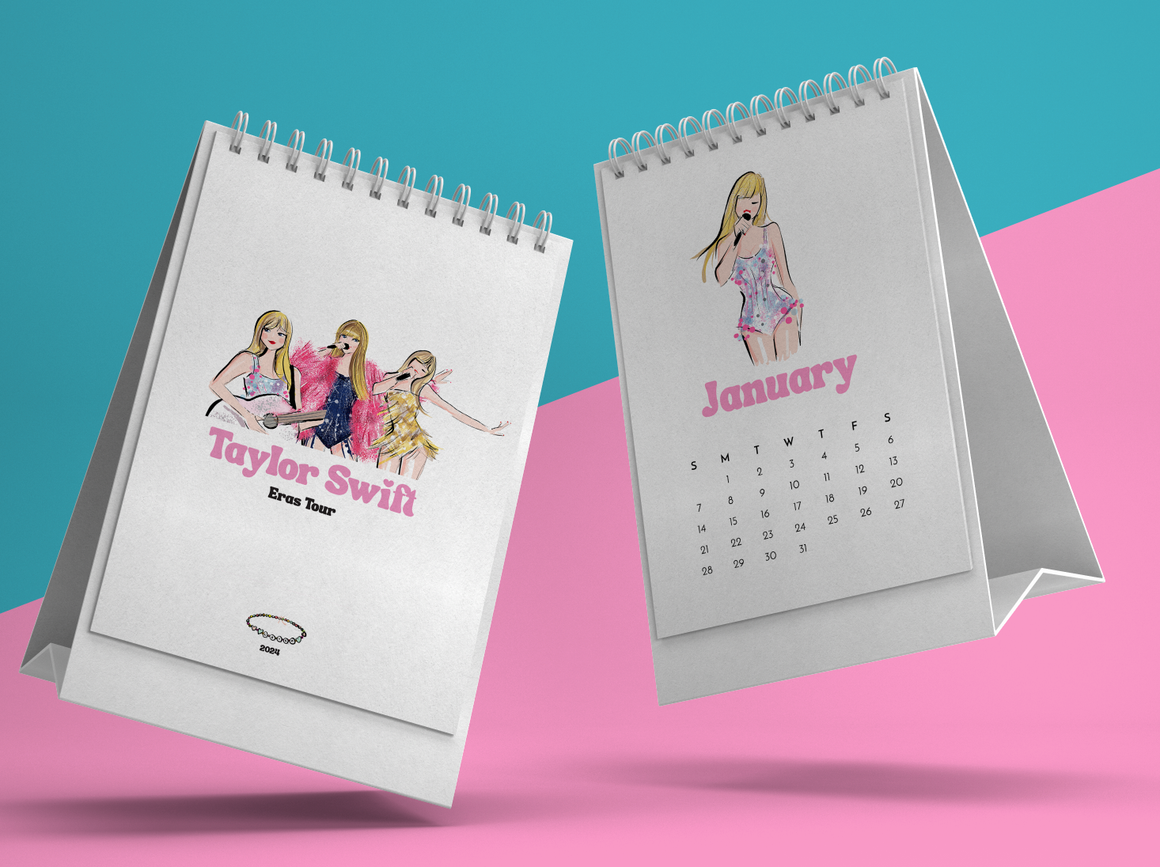 Taylor Swift 2024 Desk Calendar
