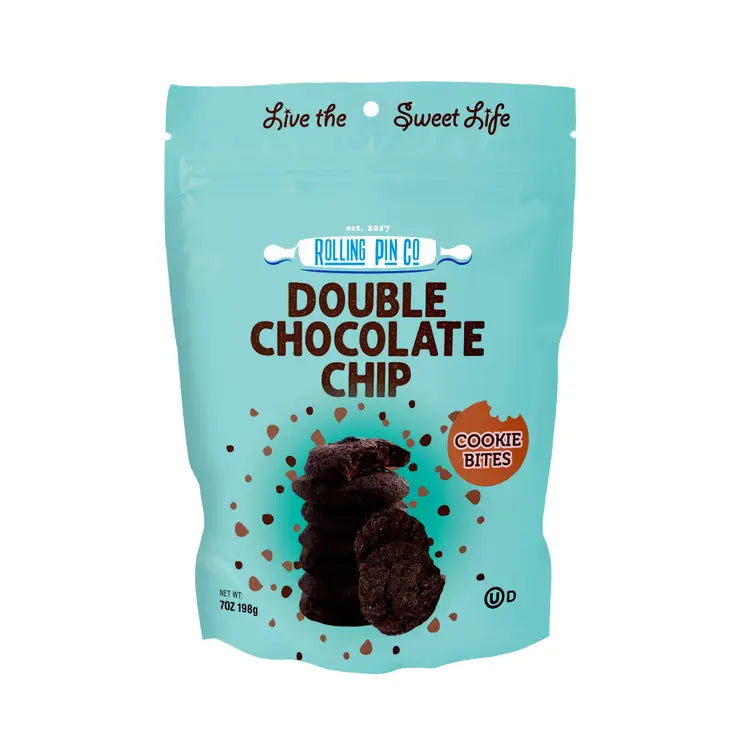 Double Chocolate Chip Mini Cookies