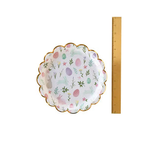 Watercolor Easter Plates
