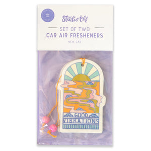 Good Vibrations Car Air Freshener
