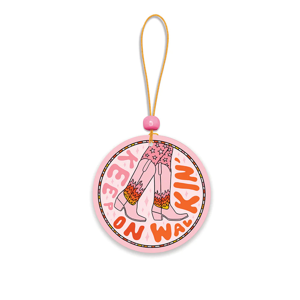 Keep on Walkin' Car Air Freshener