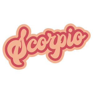 Scorpio Sticker