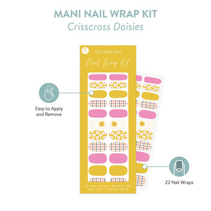 Daisies Nail Wrap Kit