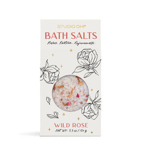 Wild Rose Scented Bath Salts