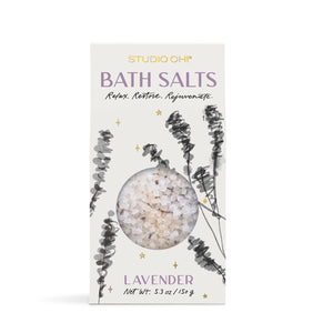 Lavender Scented Bath Salts