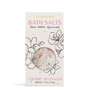 Cherry Blossom Scented Bath Salts