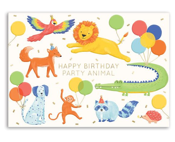 Animal Birthday Card