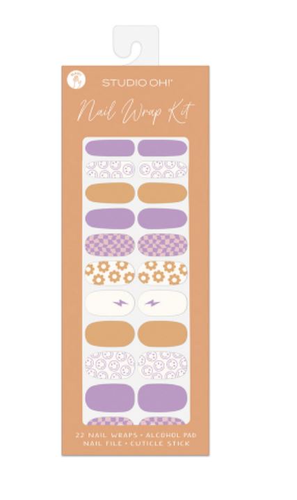 Groovy Nail Wrap Kit