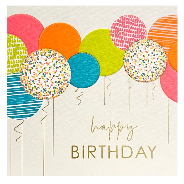 Balloon Birthday Card