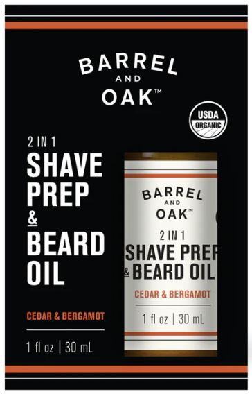 2 in 1 Shave Prep/Beard Oil