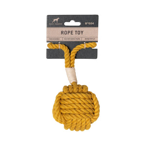 Yellow Dog Rope Toy