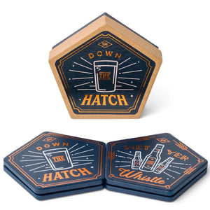 Beer Coasters, Set of 4