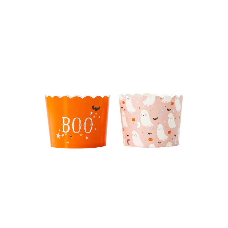 Pink Halloween Food Cups