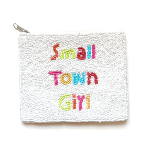 Small Town Girl Seed Bead Bag