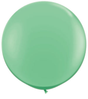 Wintergreen 36 inch jumbo balloon on white background.