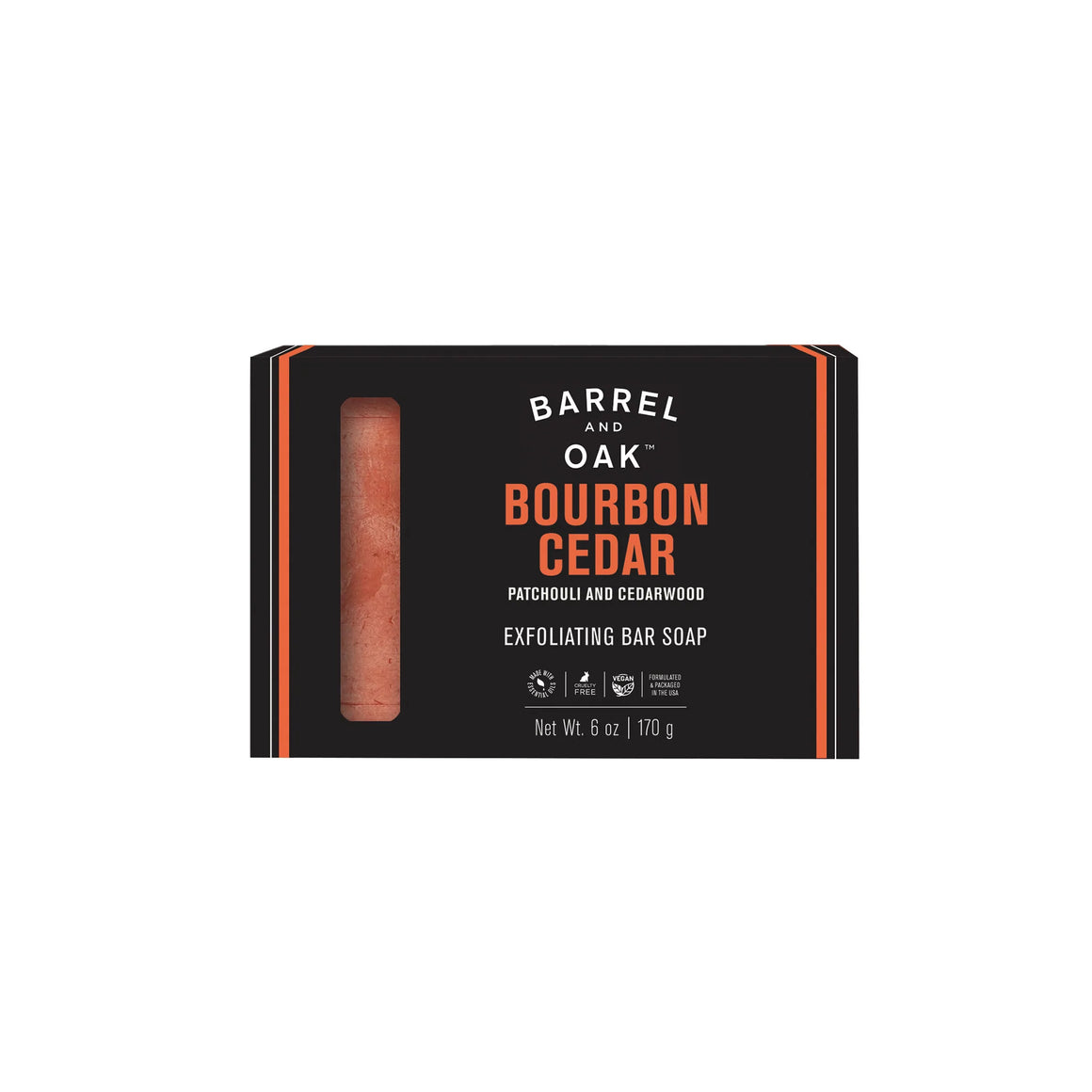 Bourbon Cedar Bar Soap