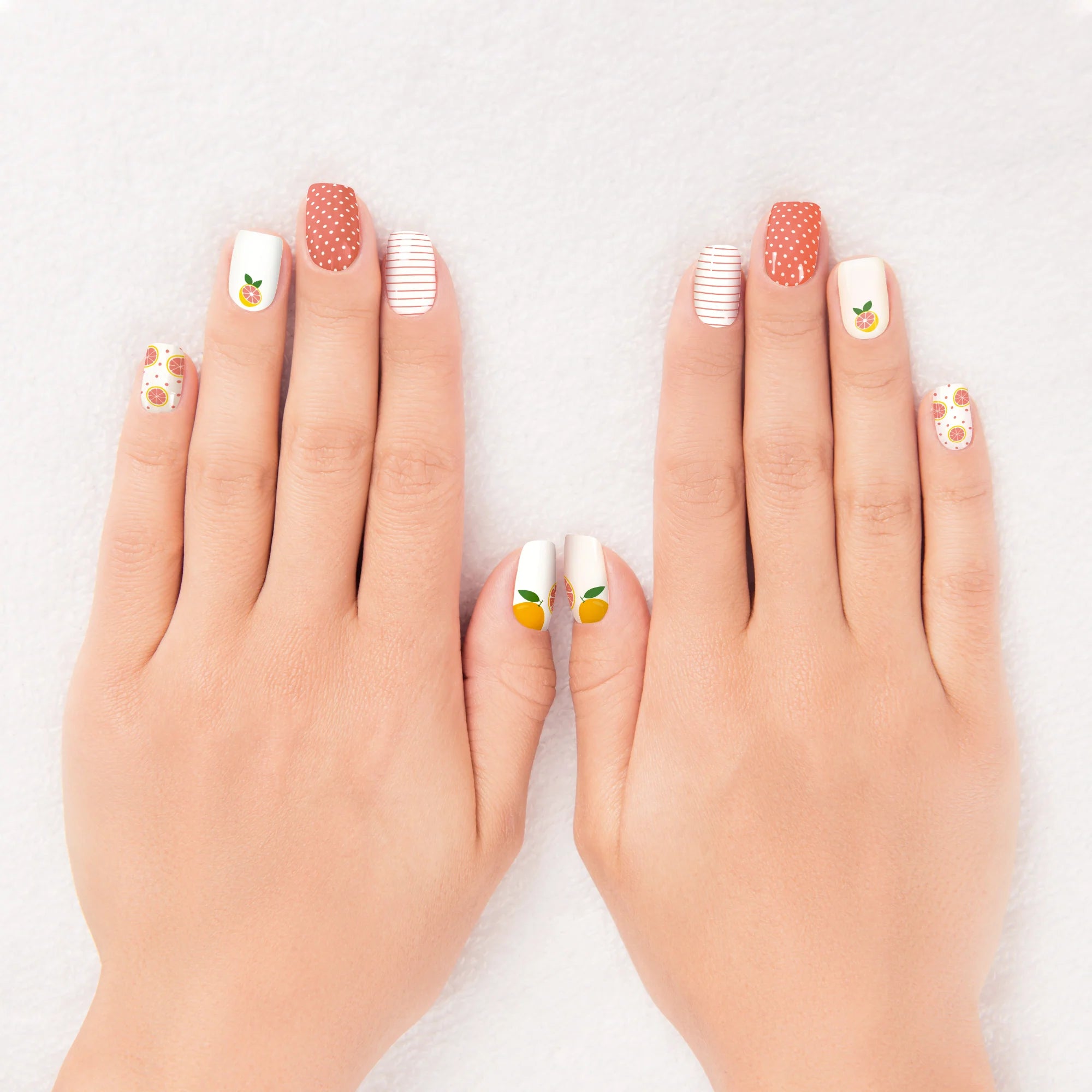 Citrus Nail Wrap Kit