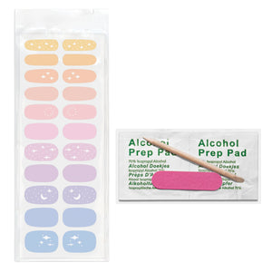 Pastel Nail Wrap Kit