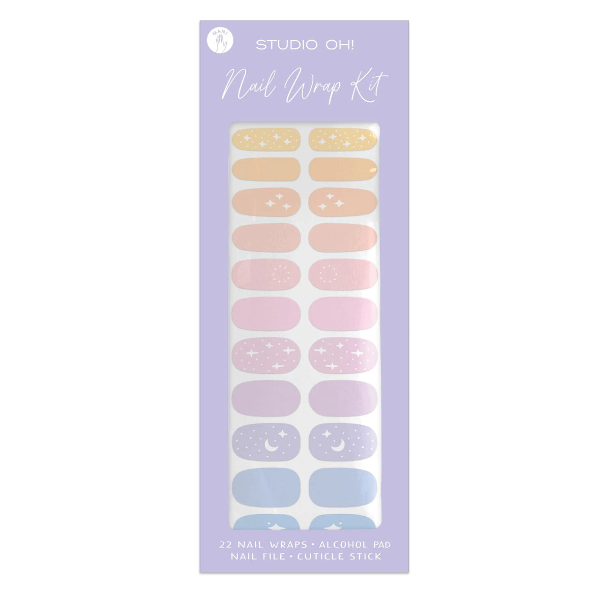 Pastel Nail Wrap Kit