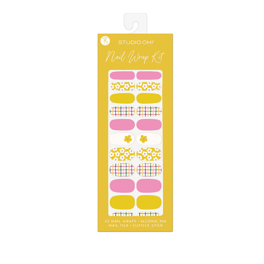 Daisies Nail Wrap Kit