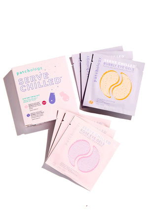 Rosé + Bubbly Eye Gel Set
