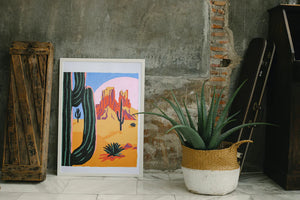 Paint By Number Kit | Desert